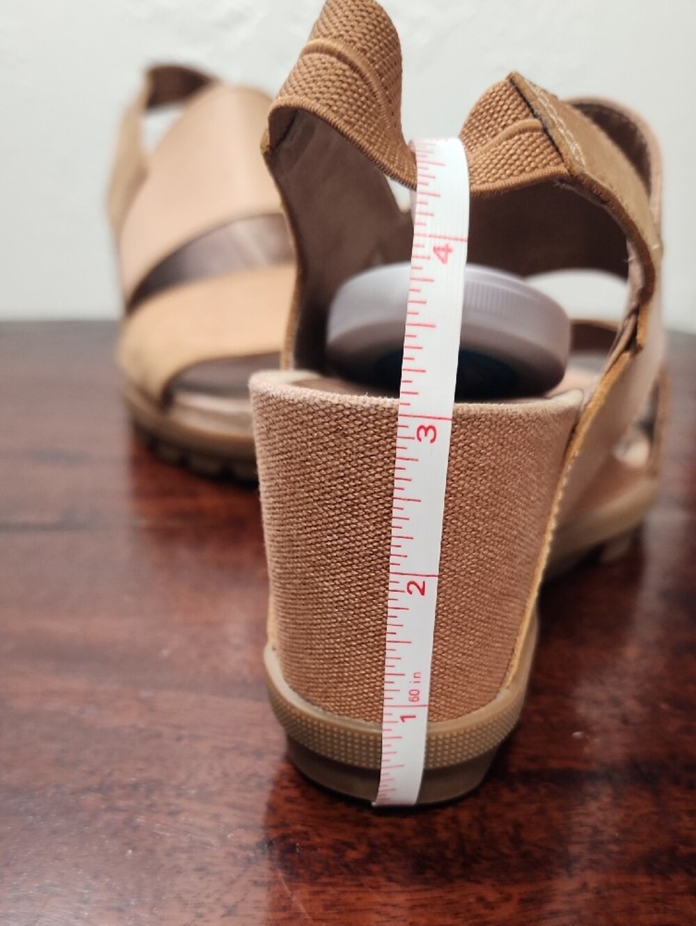Sorel Women's Beige Dual-Strap Slide Sandals - Picture 7 of 7